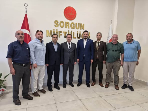  AK Parti Yozgat İl Başkanlığı’ndan Sorgun Müftülüğüne Ziyaret