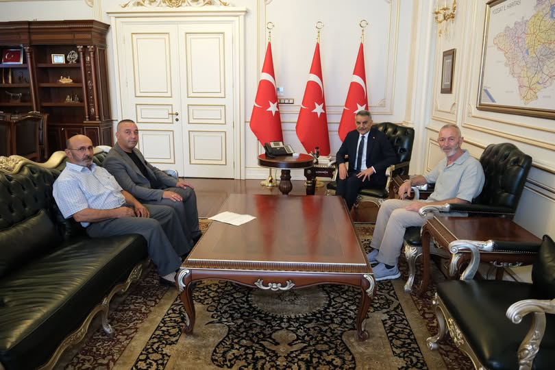Boğazlıyan Nakliyeciler Kooperatifi’nden Vali Özkan’a Ziyaret