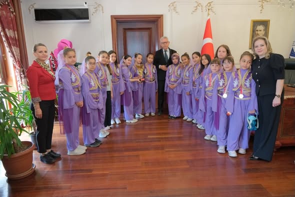 Şampiyon Ekipten Başkan Arslan’a Ziyaret