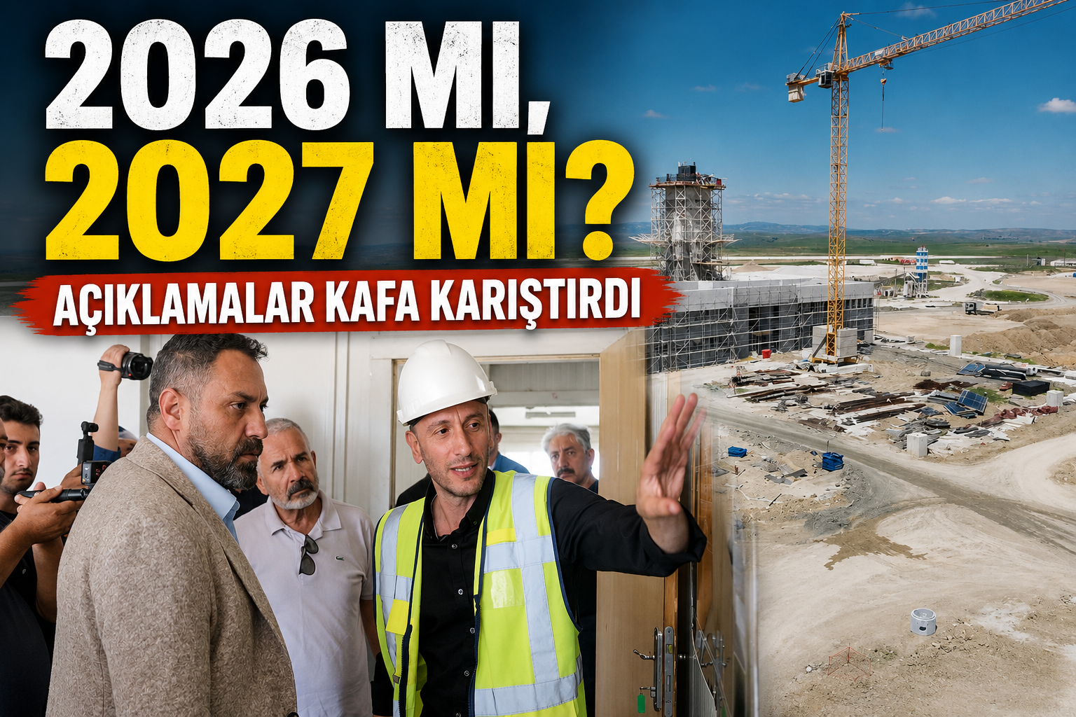 Yozgat Havalimanı Ne Zaman Açılacak? 2026 mı, 2027 mi? Açıklamalar Kafa Karıştırdı