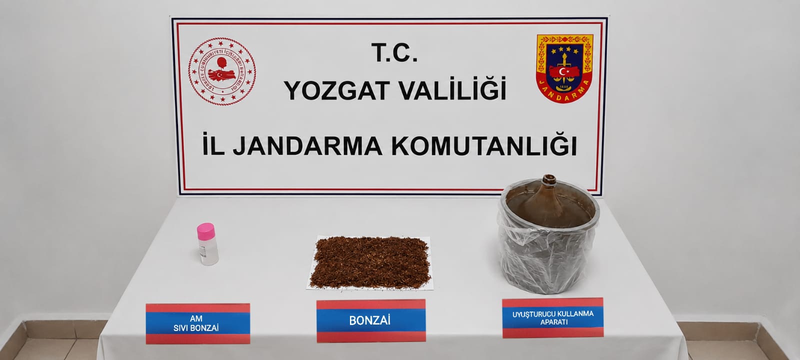 Yozgat’ta Zehir Tacirlerine Jandarma Darbesi