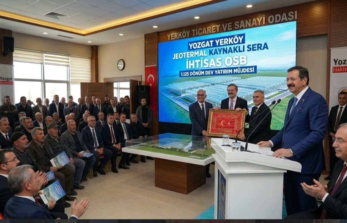 Yerköy'de Jeotermal Sera OSB Ekonomiyi Canlandıracak