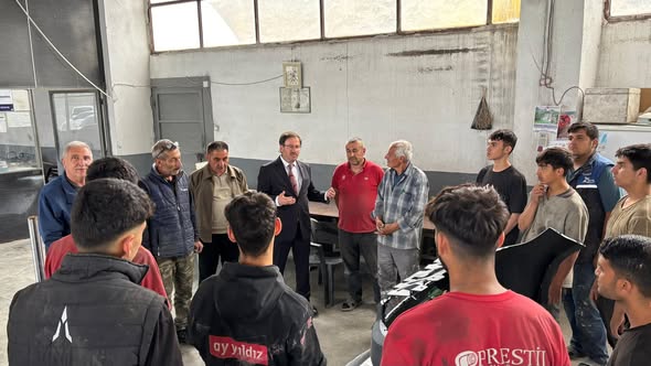  Yozgat’ta Meslek Liseli Gençlere Kaportacı Desteği