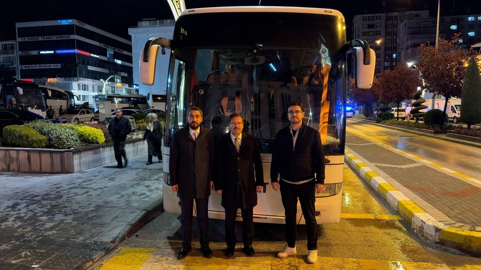 AK Parti Yozgat Gençliği Kocaeli Gençlik Şöleni İçin Coşkuyla Yola Çıktı