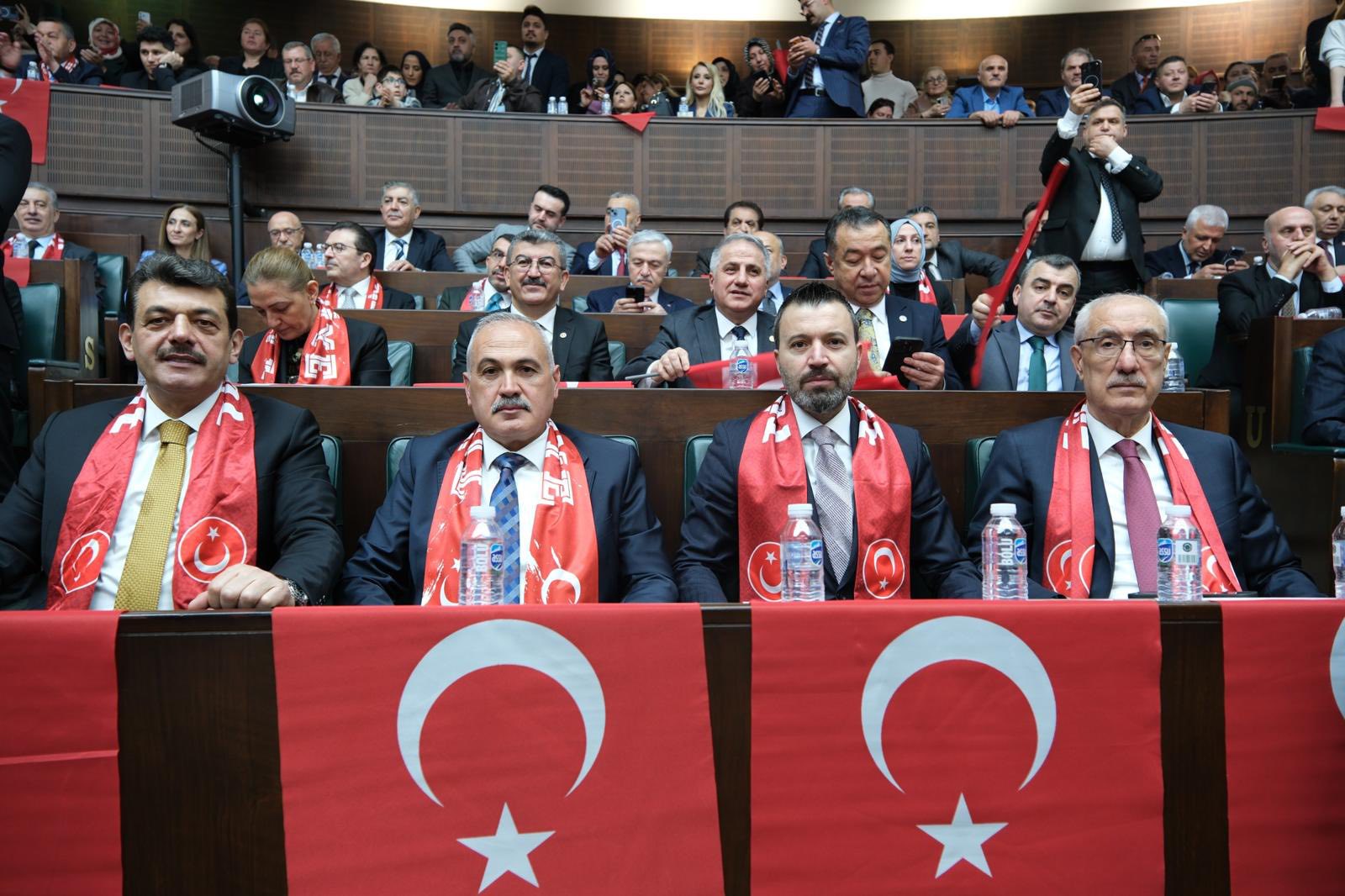 Milletvekili Şahan ve Başkan Coşar, AK Parti Grubunda Yozgat'ı Temsil Etti