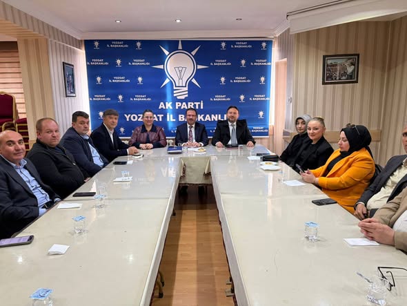  AK Parti Yozgat’ta Haftalık Yürütme Kurulu Toplantısı Gerçekleştirildi