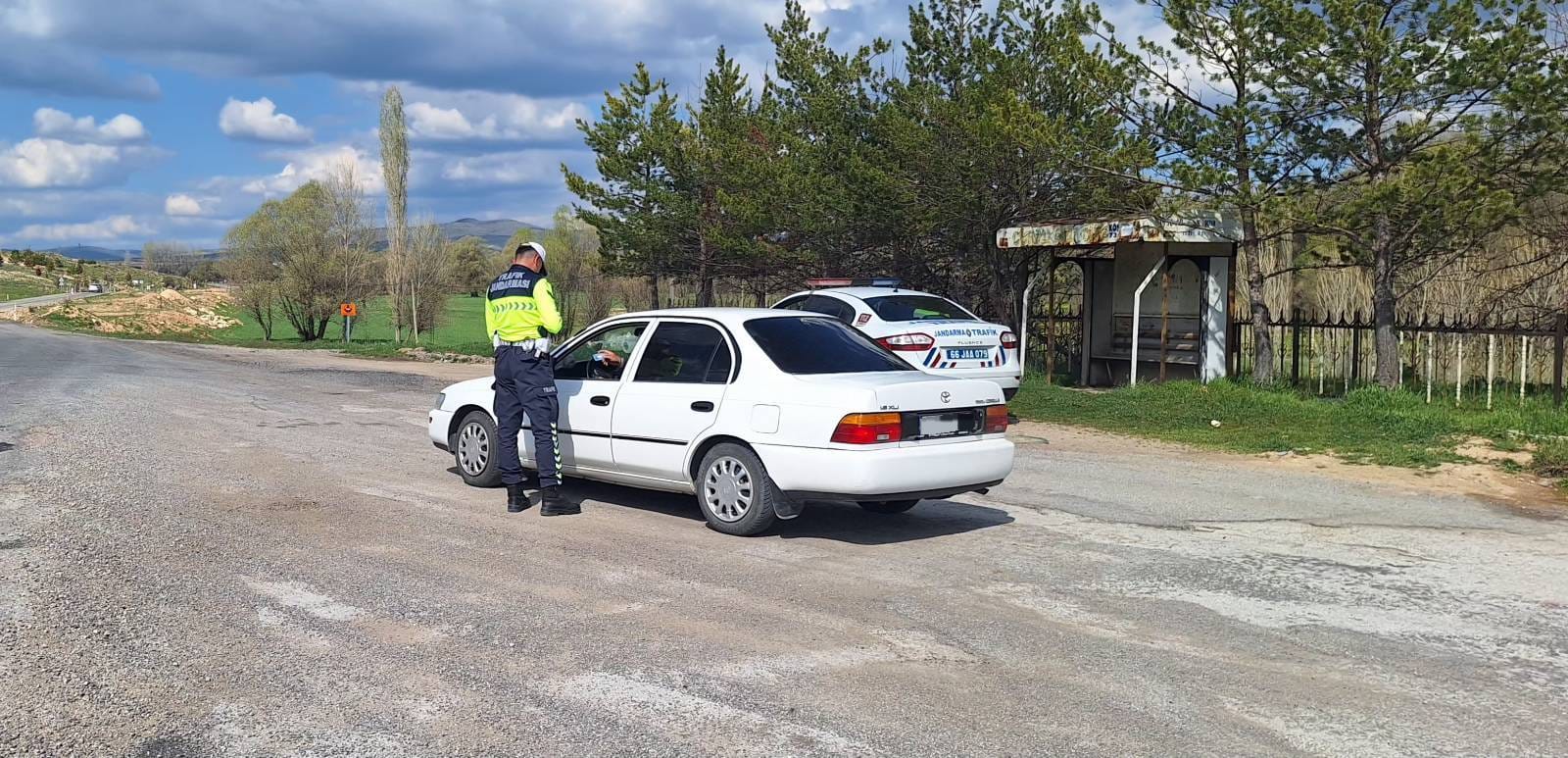 Boğazlıyan’da Denetimde 4 Araç Trafikten Men Edildi