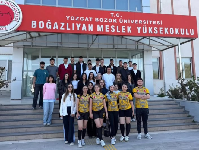 Boğazlıyan MYO Voleybol Takımı Elendi Ama Alkış Topladı