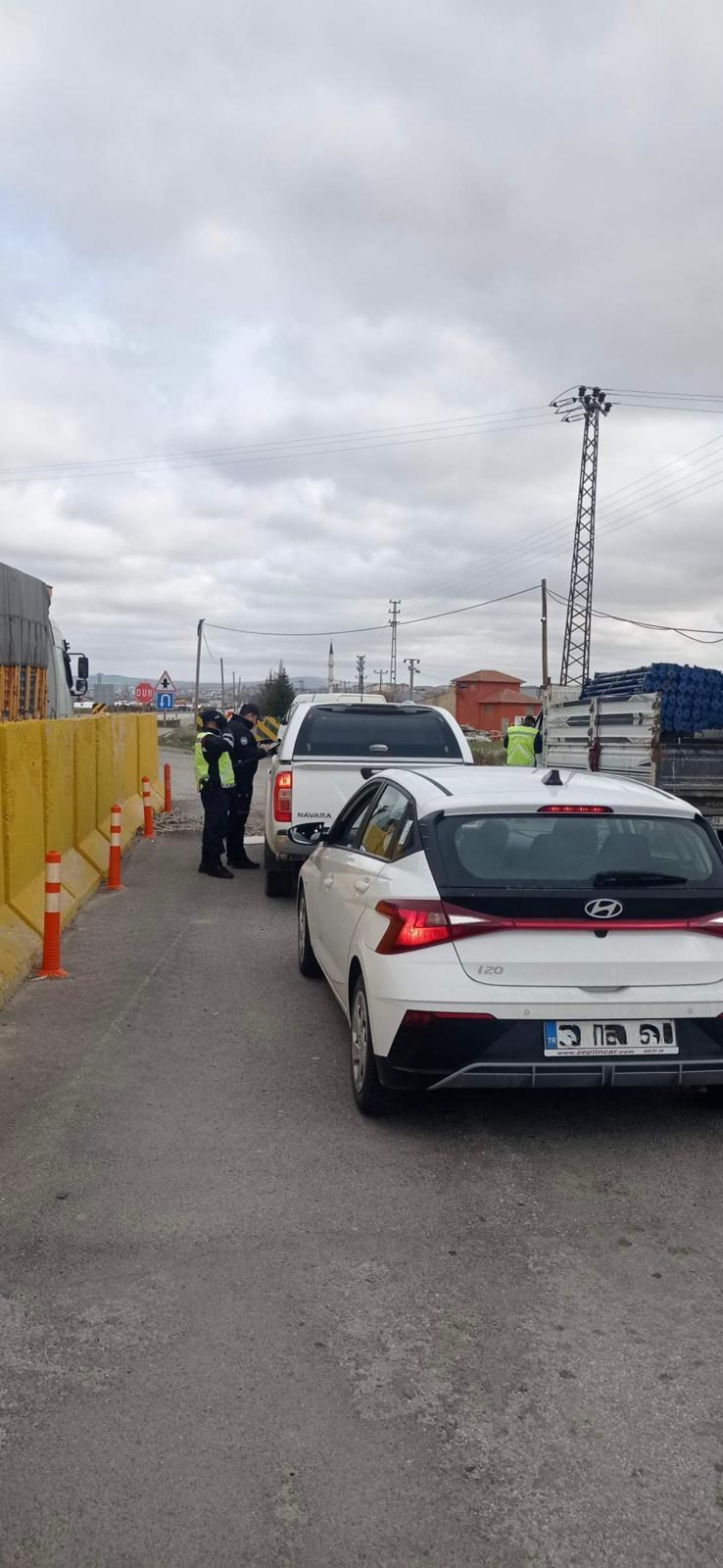 Boğazlıyan’da Yol Uygulamasında 218 Araç ve 202 Kişi Kontrol Edildi