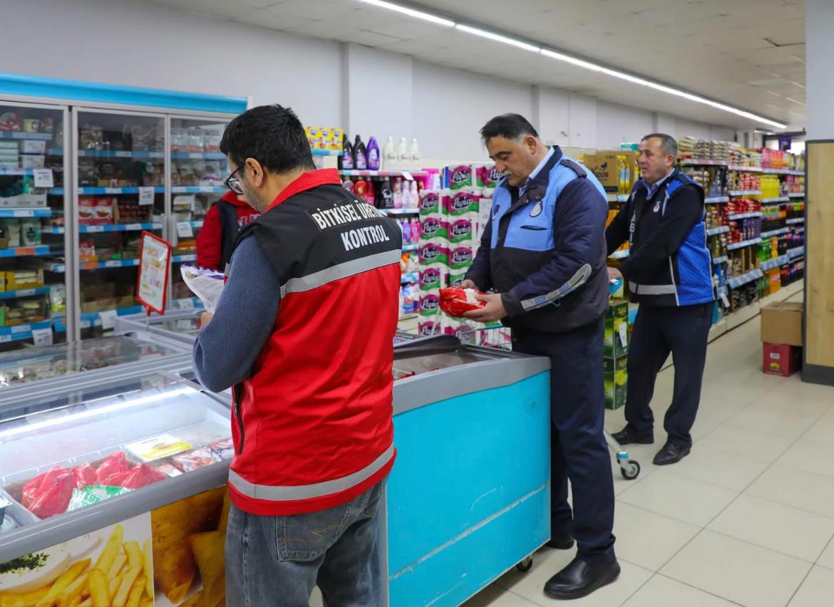 Çekerek’te Bayram Öncesi Marketler Mercek Altında