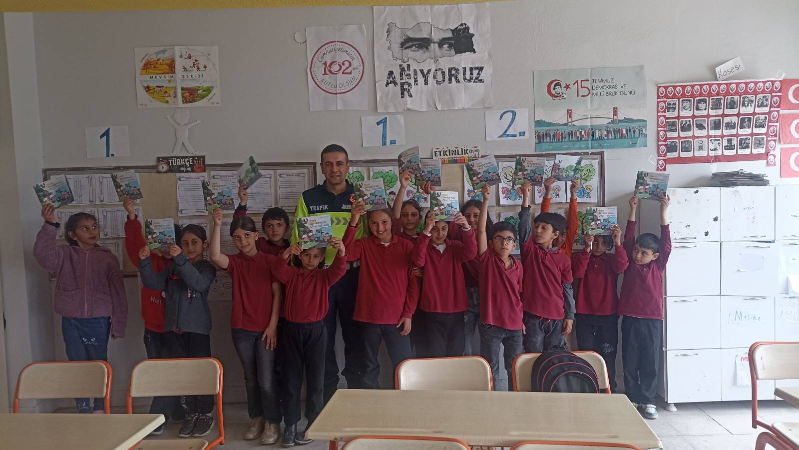Çekerek’te Öğrencilere Trafik Eğitimi