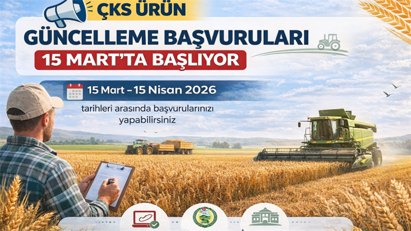 Çiftçilere Kritik Uyarı: 2026 ÇKS Ürün Güncelleme Süreci Başladı