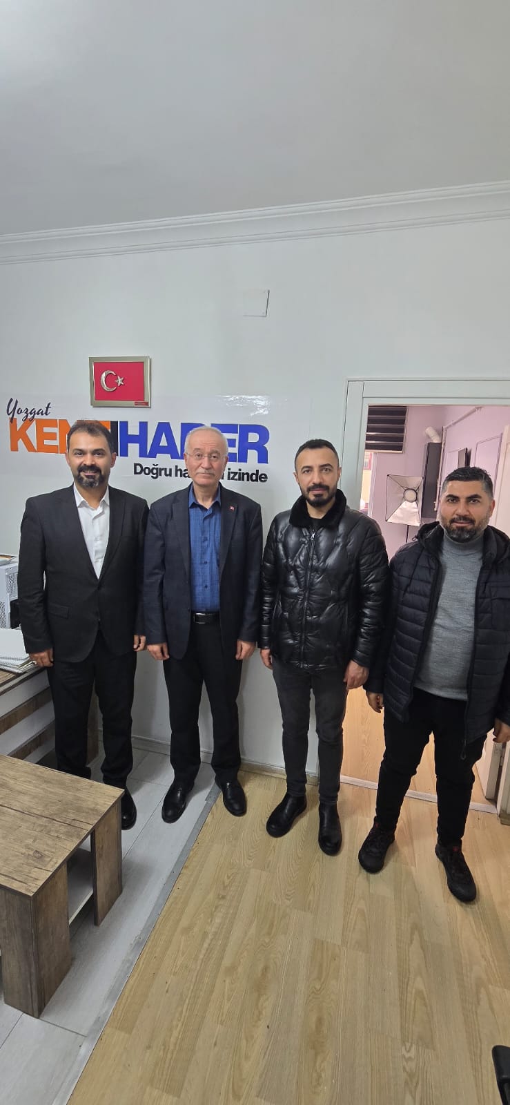 Sağlık-Sen Yozgat Şubesi’nden Yozgat Kenthaber’e Nezaket Ziyareti