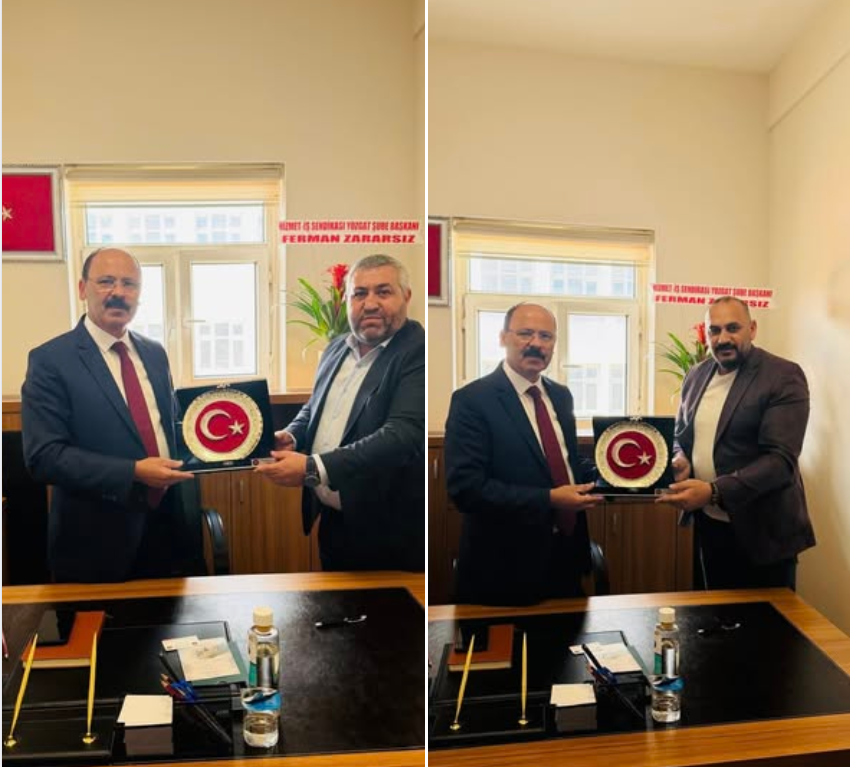 HAK-İŞ’e Bağlı ÖZ GÜVEN-SEN’den Yozgat Belediyesine Ziyaret