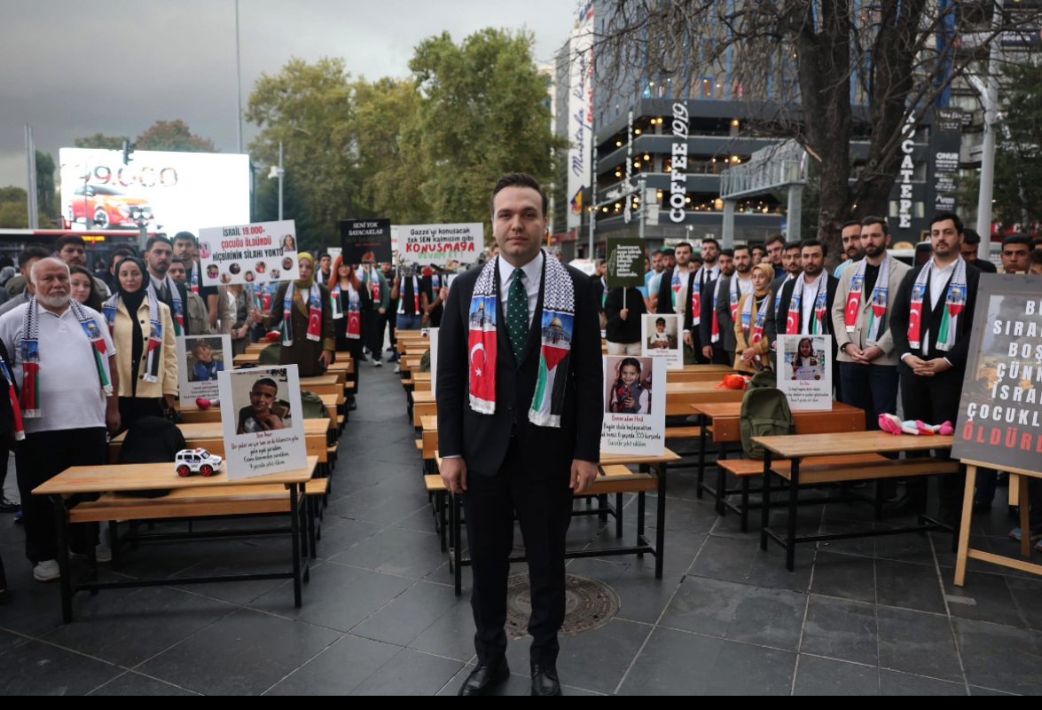 AK Gençlik Başkanı İbiş’ten Gazze Mesajı: “Binlerce Sıra Boş Kaldı”