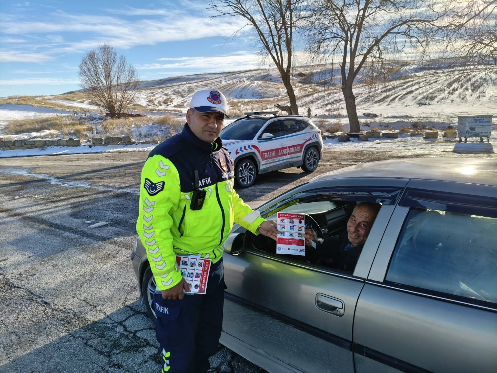 Yozgat–Boğazlıyan Yolunda Trafik Jandarmasından Güvenlik Denetimi