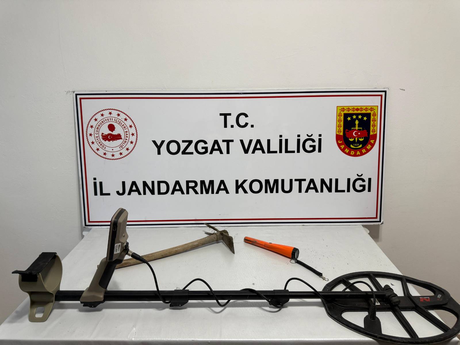 Yozgat’ta Define Avcılarına Jandarma Baskını