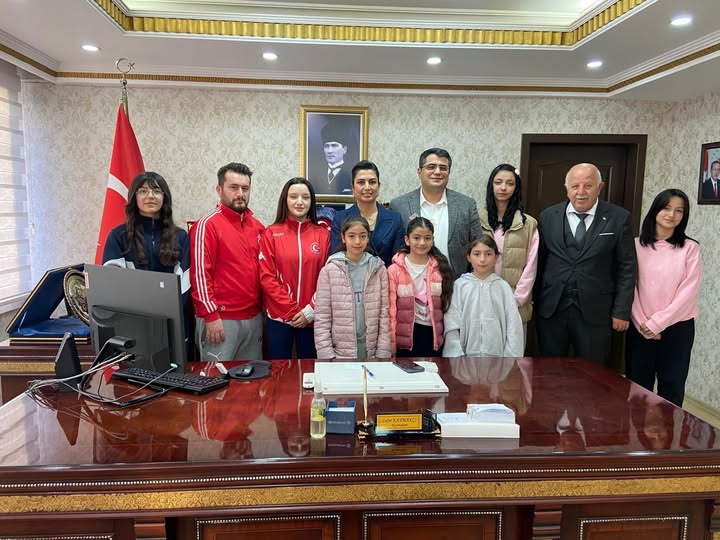 Wushu Sporcularından Kaymakçı'ya Ziyaret