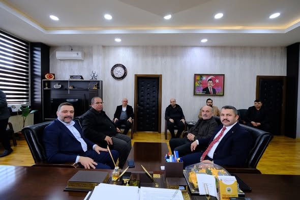 MHP Heyetinden Başkan Yalçın’a Ziyaret