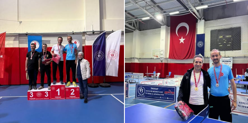 19 Mayıs Coşkusu Masa Tenisi Turnuvasıyla Taçlandı