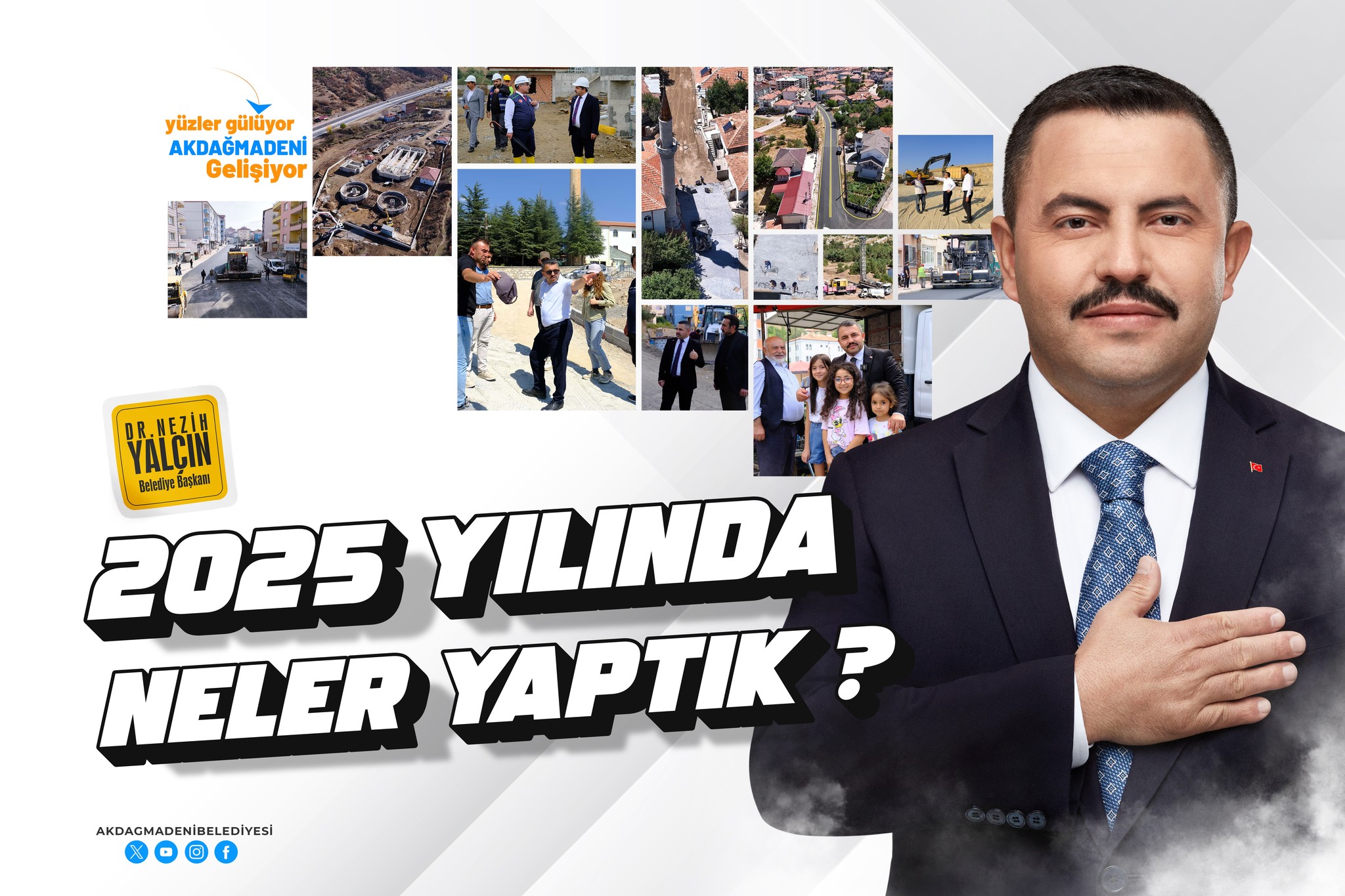Başkan Yalçın: '2025, Akdağmadeni İçin Yatırım ve Hizmet Yılı Oldu'