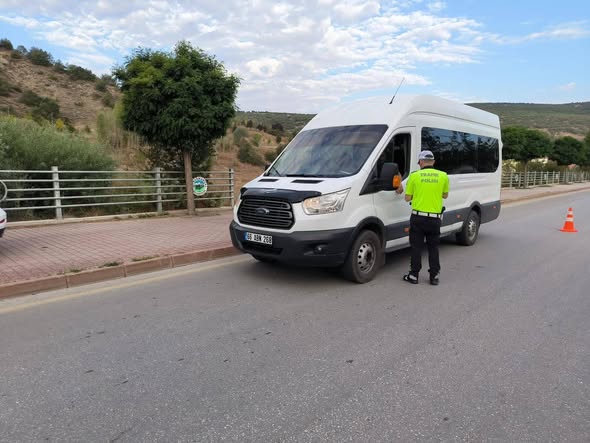 Yozgat’ta Okul Servislerine Sıkı Denetim