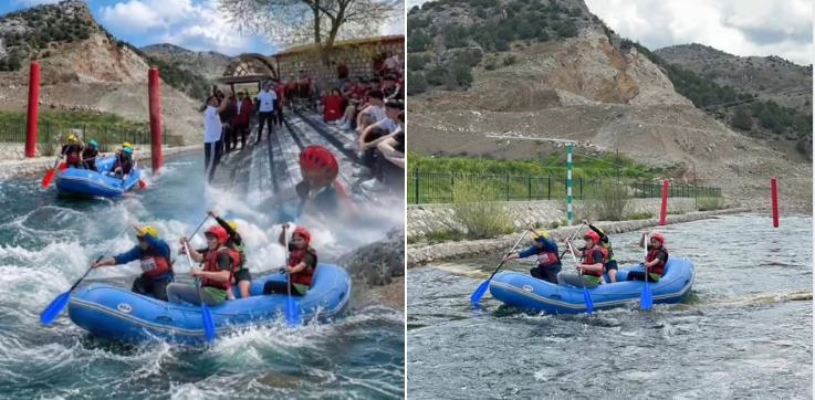 Liseler Arası Rafting Müsabakaları Çekerek’te Tamamlandı