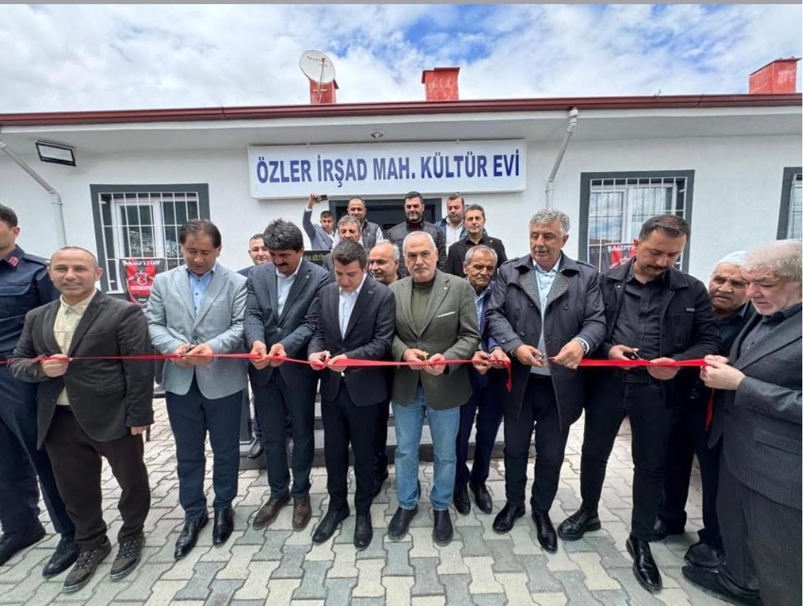  Özler Köyü’ne Çok Amaçlı Kültür Evi Açıldı