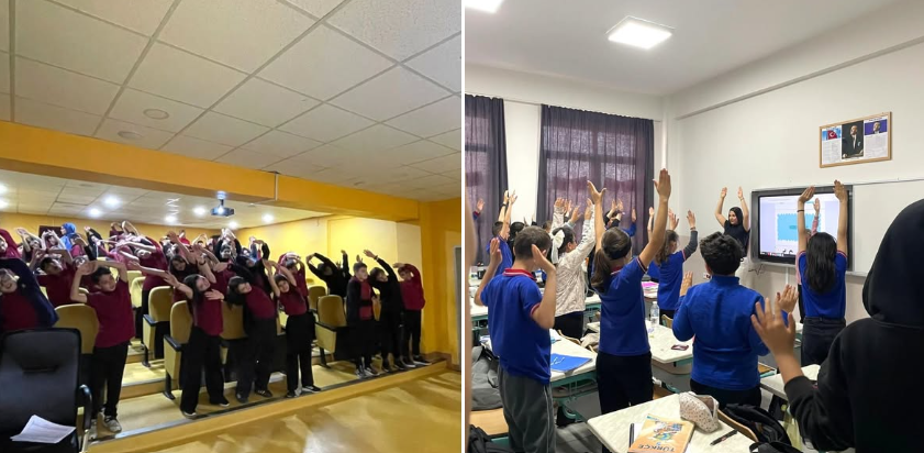 Yozgat’ta Öğrencilere Sağlıklı Duruş İçin Uygulamalı Eğitim