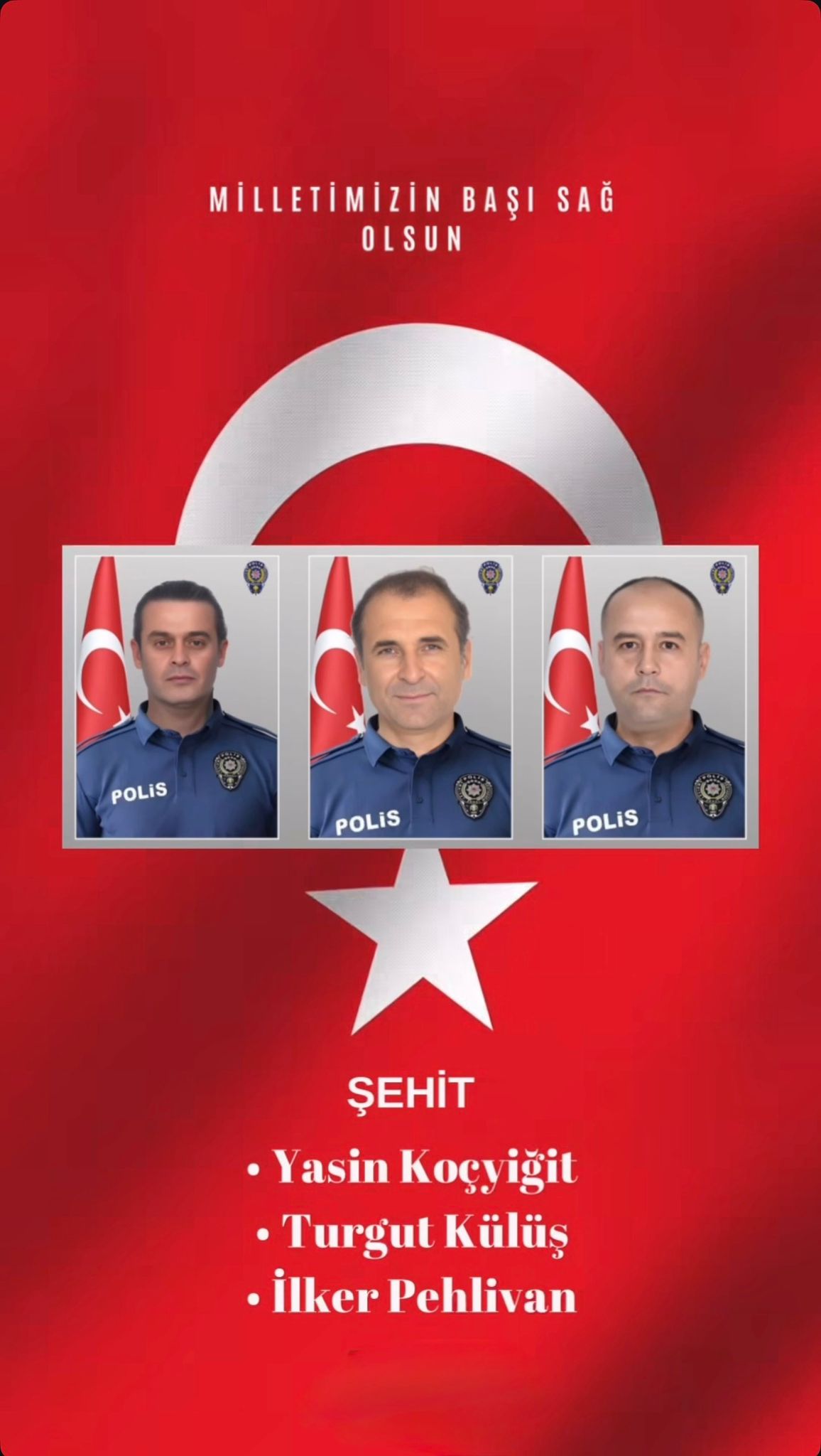Yalova’da DEAŞ Operasyonunda Acı Kayıp: 3 Polis Şehit Oldu