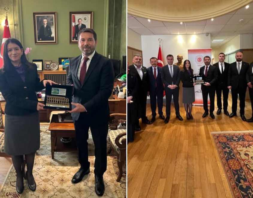 Sarıkaya Heyetinden Fransa’da Diplomatik Temas