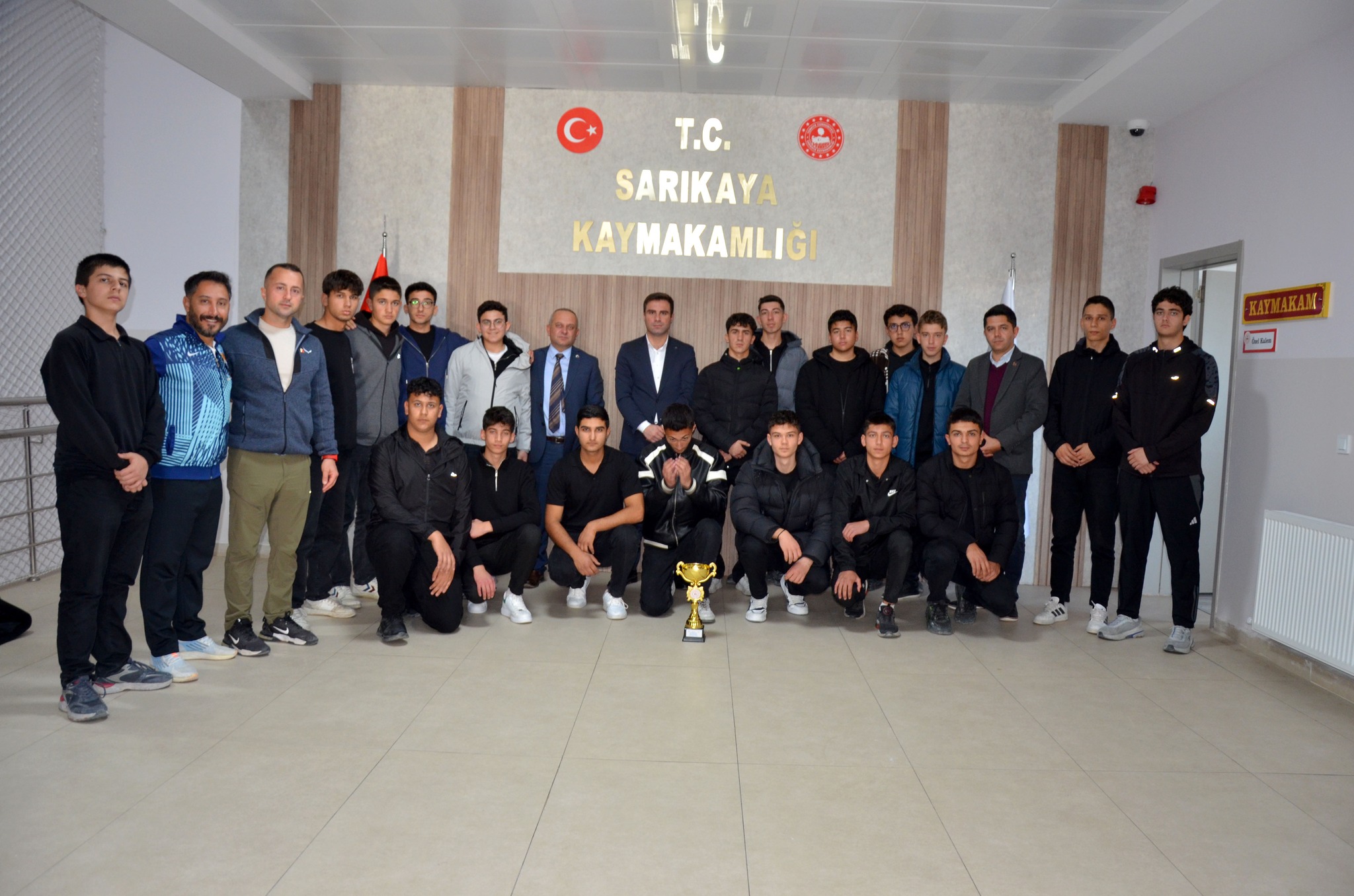 İl Şampiyonları Makamda Ağırlandı 