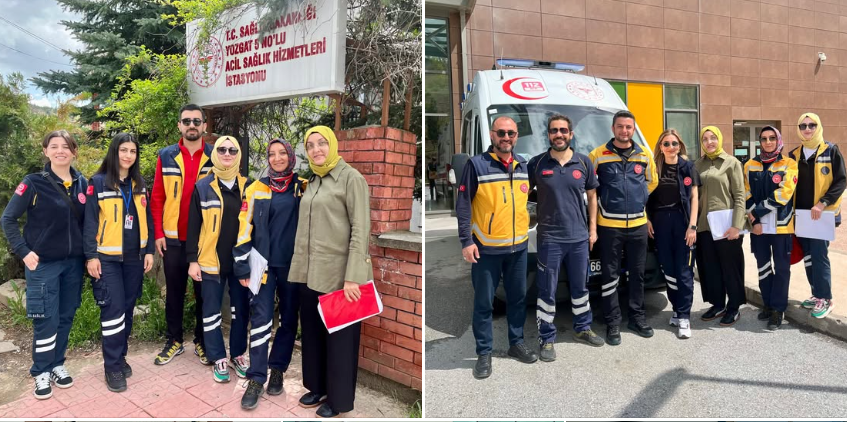 112 Acil Sağlık İstasyonlarında Kalite Değerlendirmesi Yapıldı