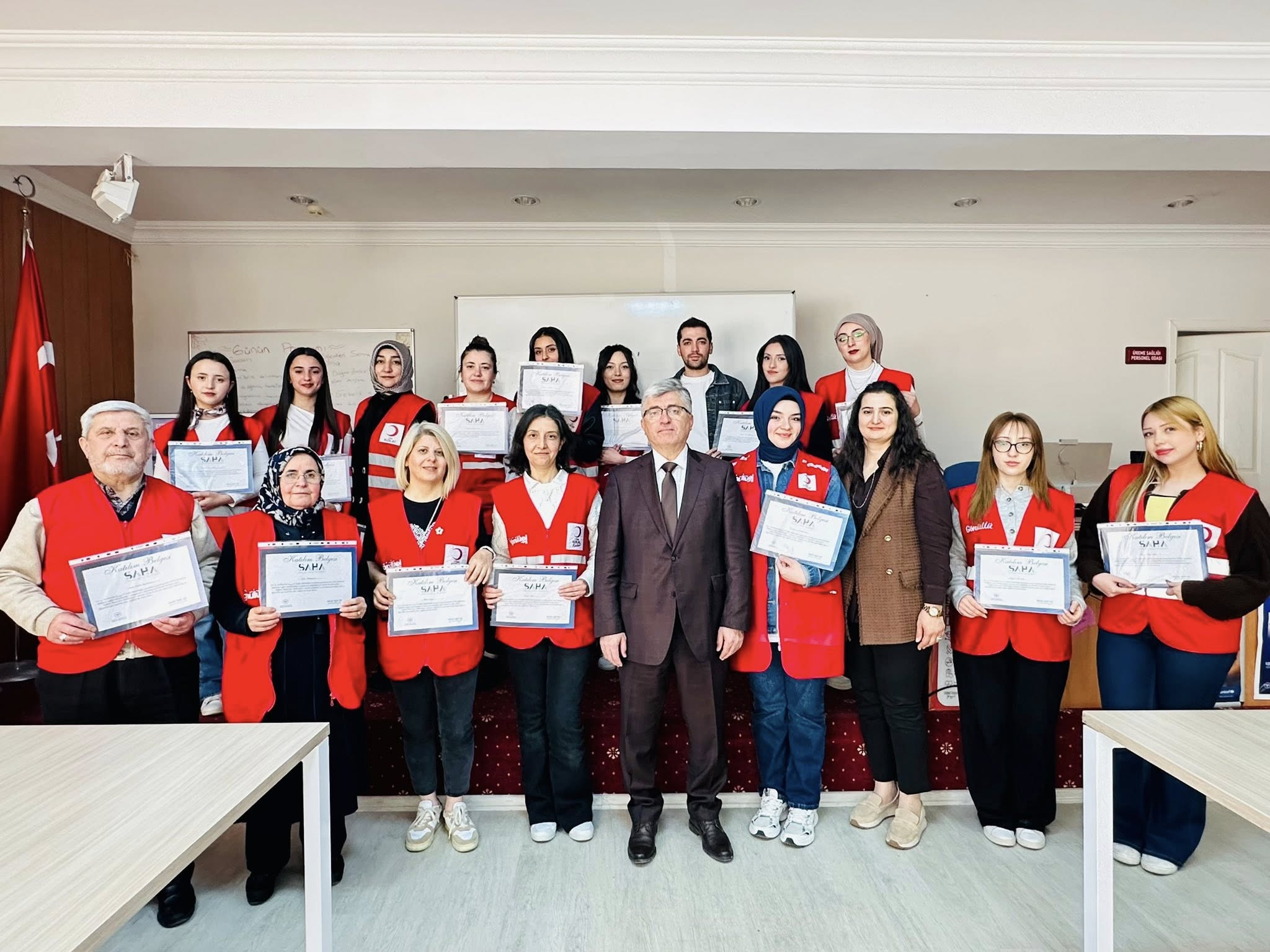 Yozgat’ta Kızılay Gönüllülerine Sağlıklı Hayat Akademisi Eğitimi