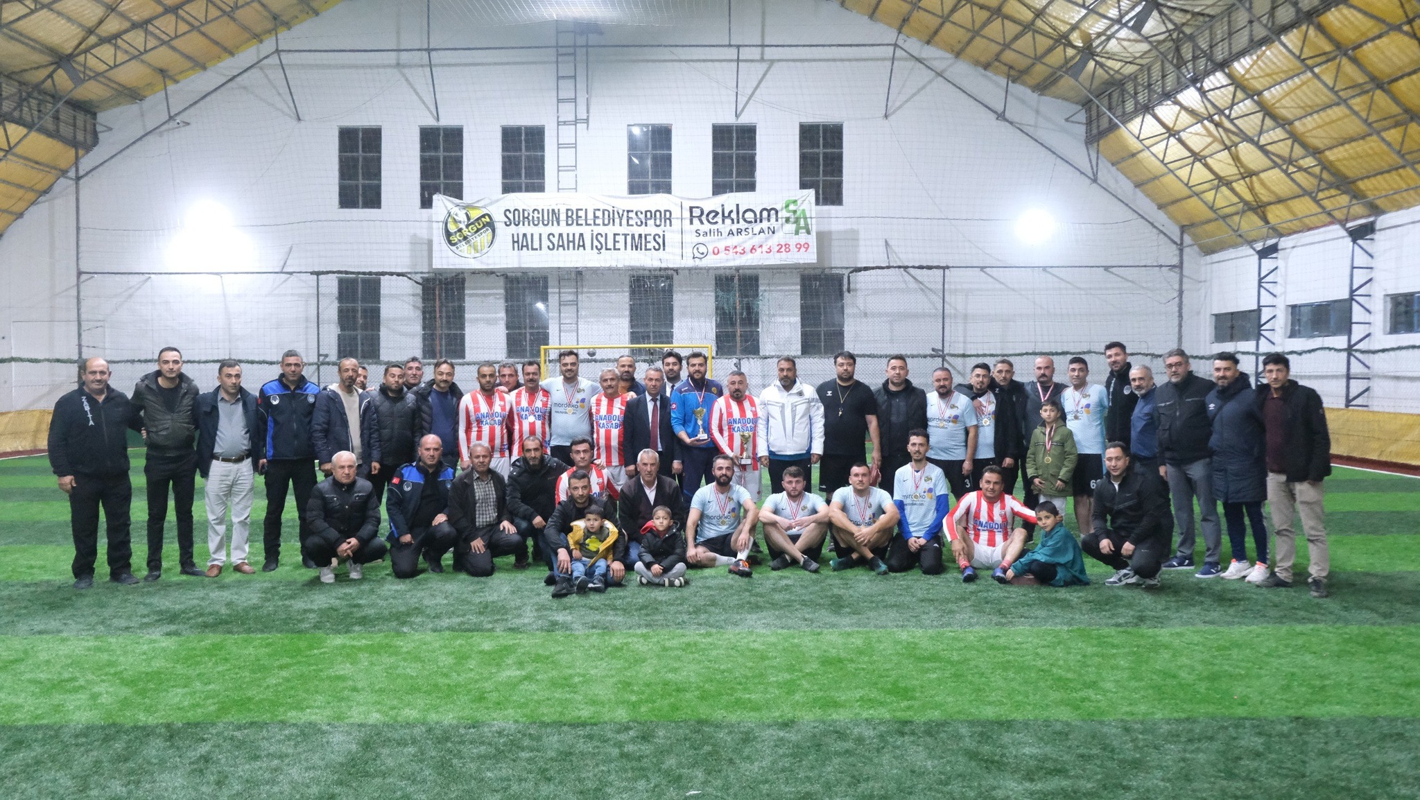 Sorgun'da Futbol Turnuvasında Şampiyon Kültür Müdürlüğü Oldu