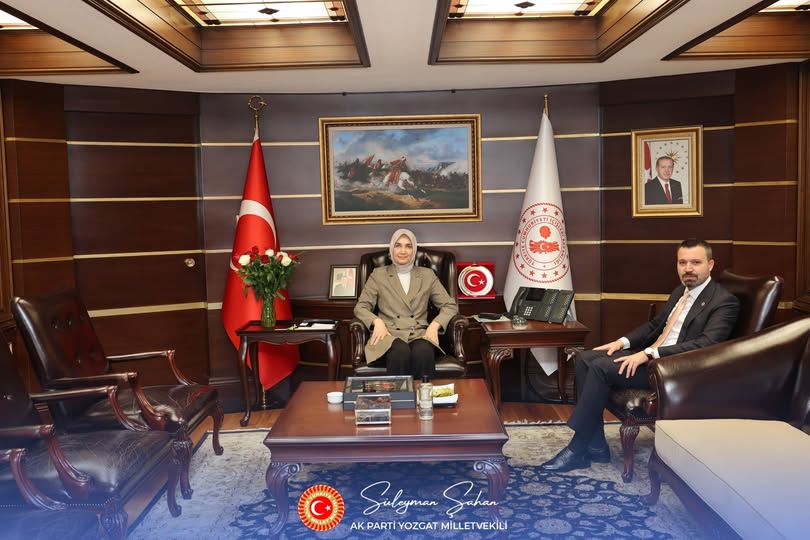 Milletvekili Süleyman Şahan’dan İçişleri Bakan Yardımcısı Yiğitbaşı’na Ziyaret
