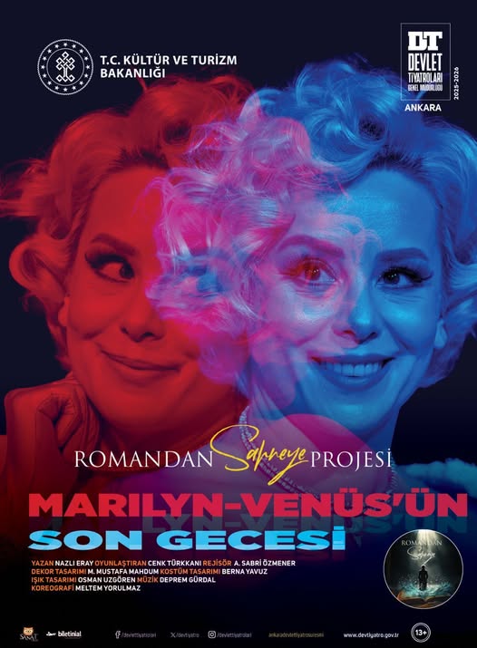 Yozgat’ta “Merilyn - Venüs’ün Son Gecesi” Sahnelenecek