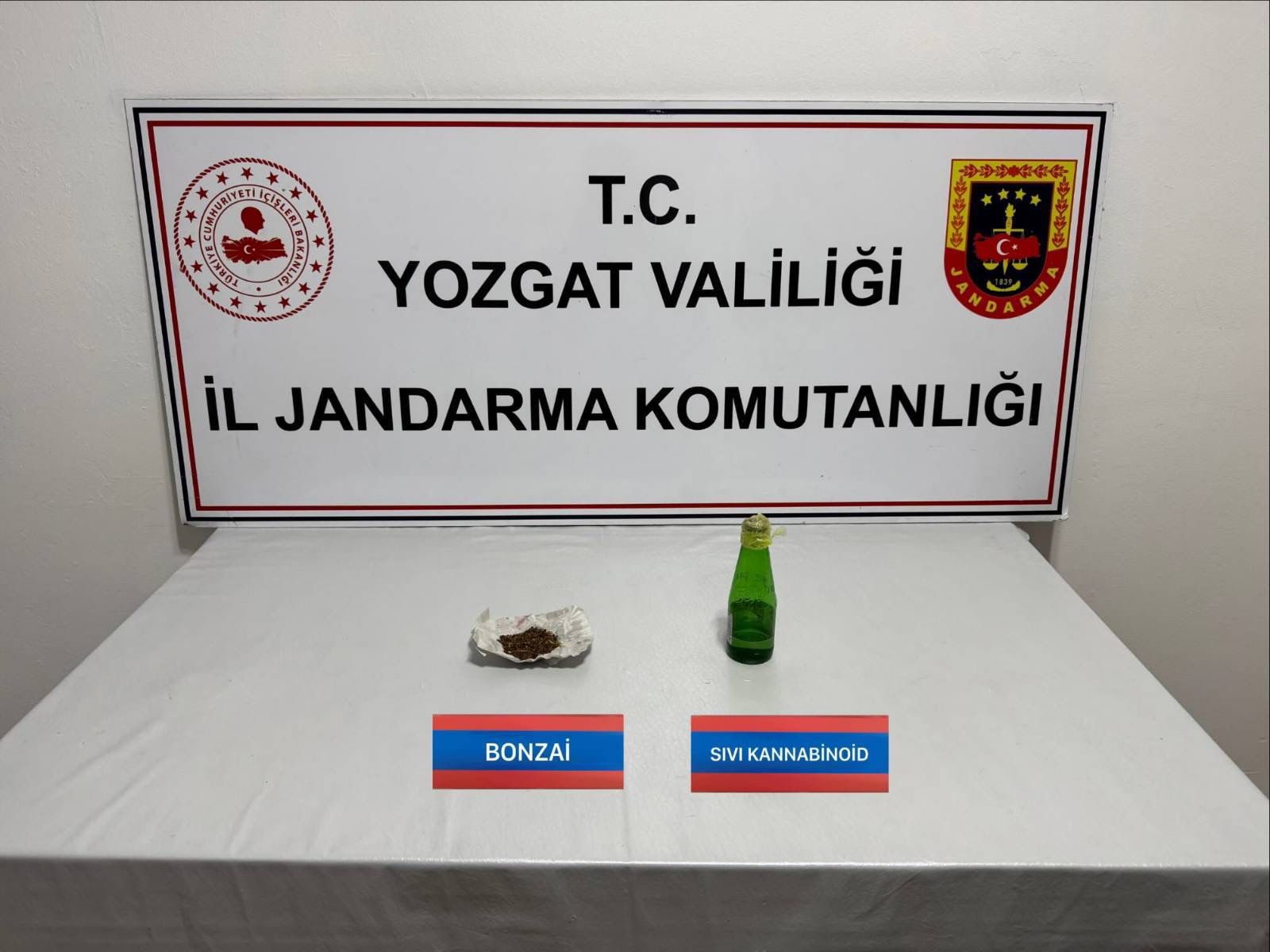 Yozgat’ta Otobüste Bonzai Ele Geçirildi
