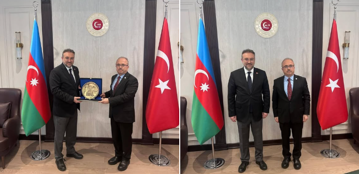 Rektör Evren Yaşar’dan Bakü’de Diplomatik Ziyaret