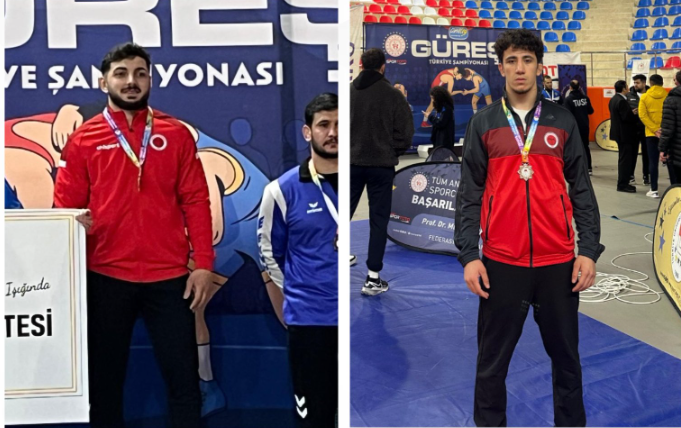 Bozok Üniversitesi Güreşte Zirvede