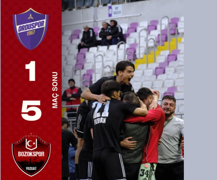 Yozgat Bozokspor’dan Karadeniz’de Şov