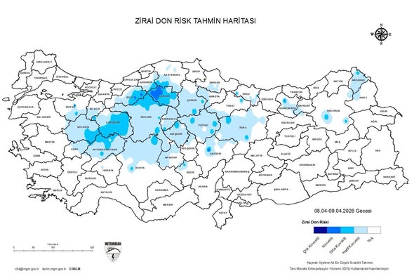 Yozgat’ta Zirai Don Alarmı: Üreticilere Kritik Uyarı