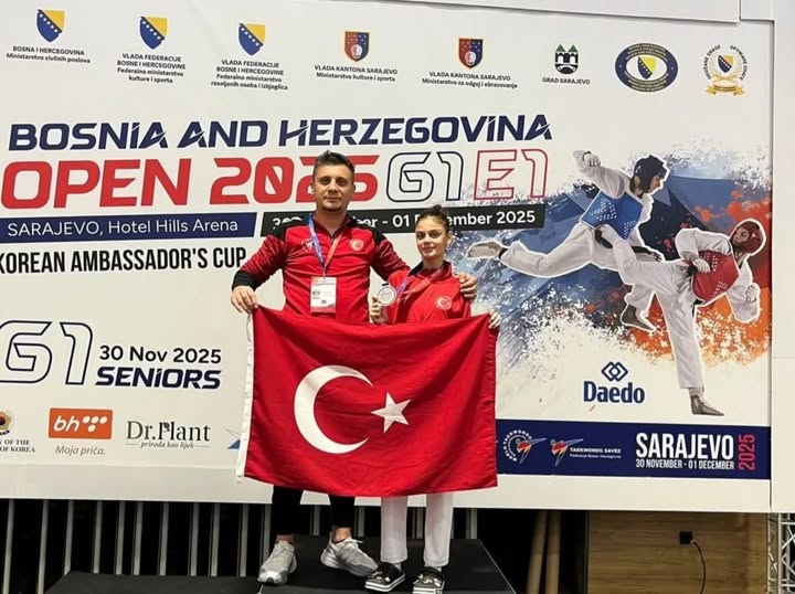Belinay Şakacı’dan Saraybosna’da Gümüş Madalya Gururu