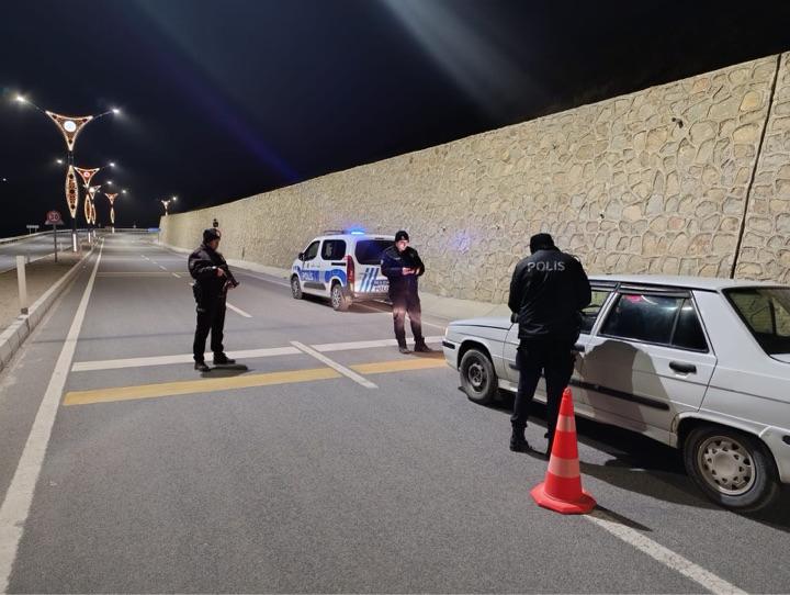 Şefaatli’de 7 Sürücüye Ceza, 2 Ehliyete El Konuldu